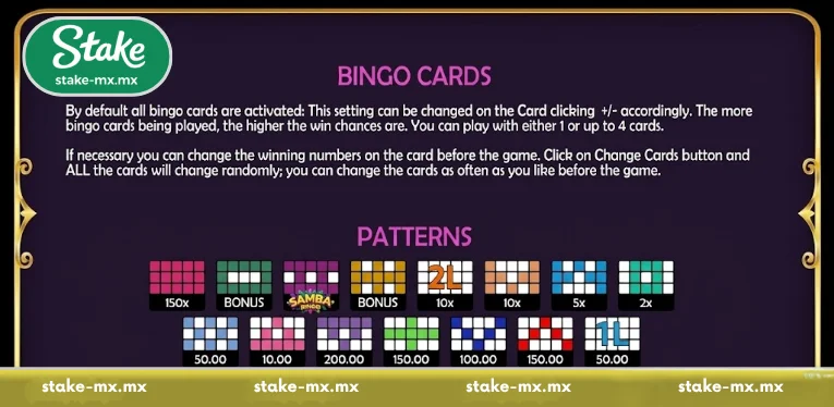 How to participate in Samba Rio Bingo step by step